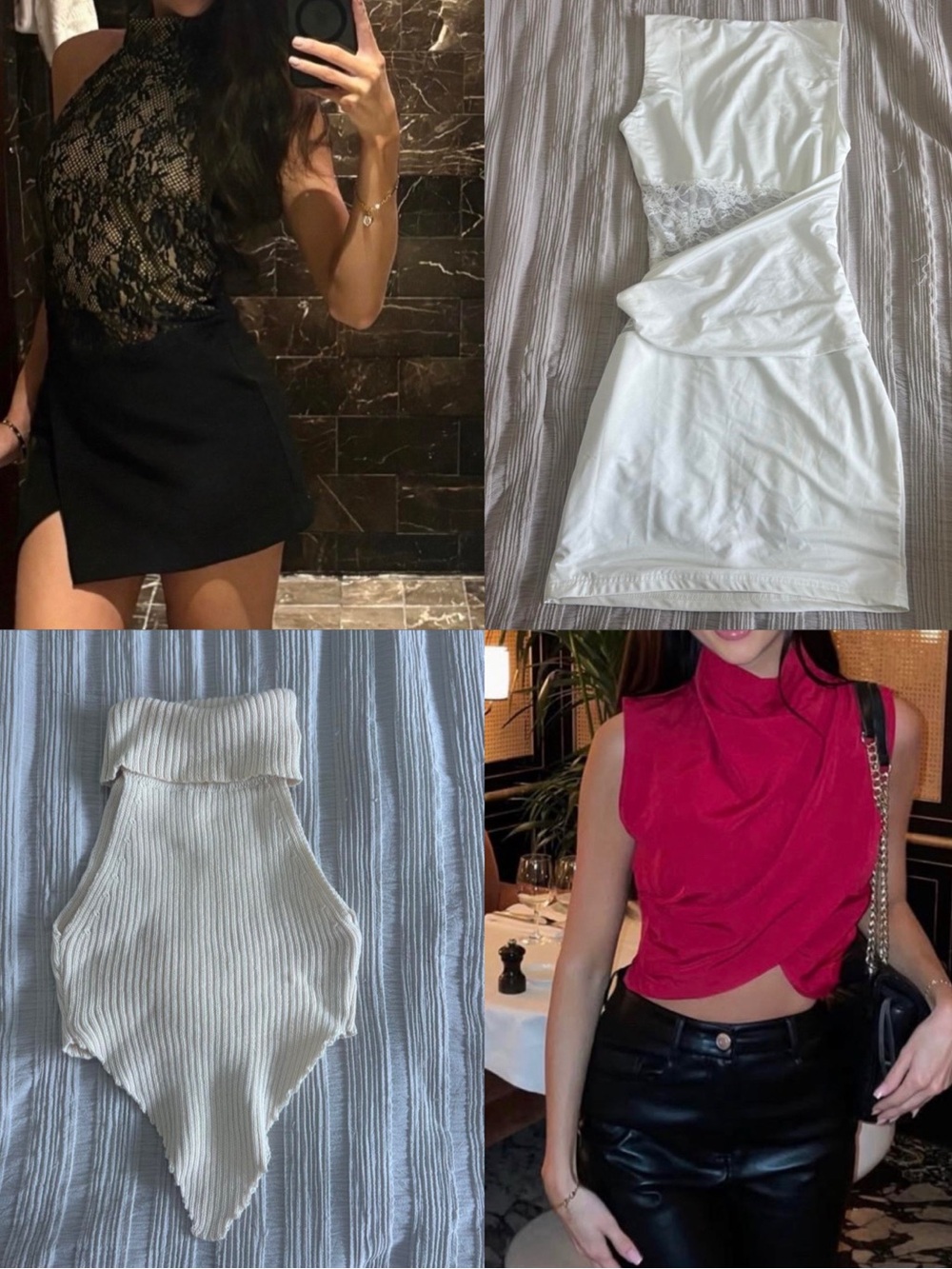 Tops and dresses set